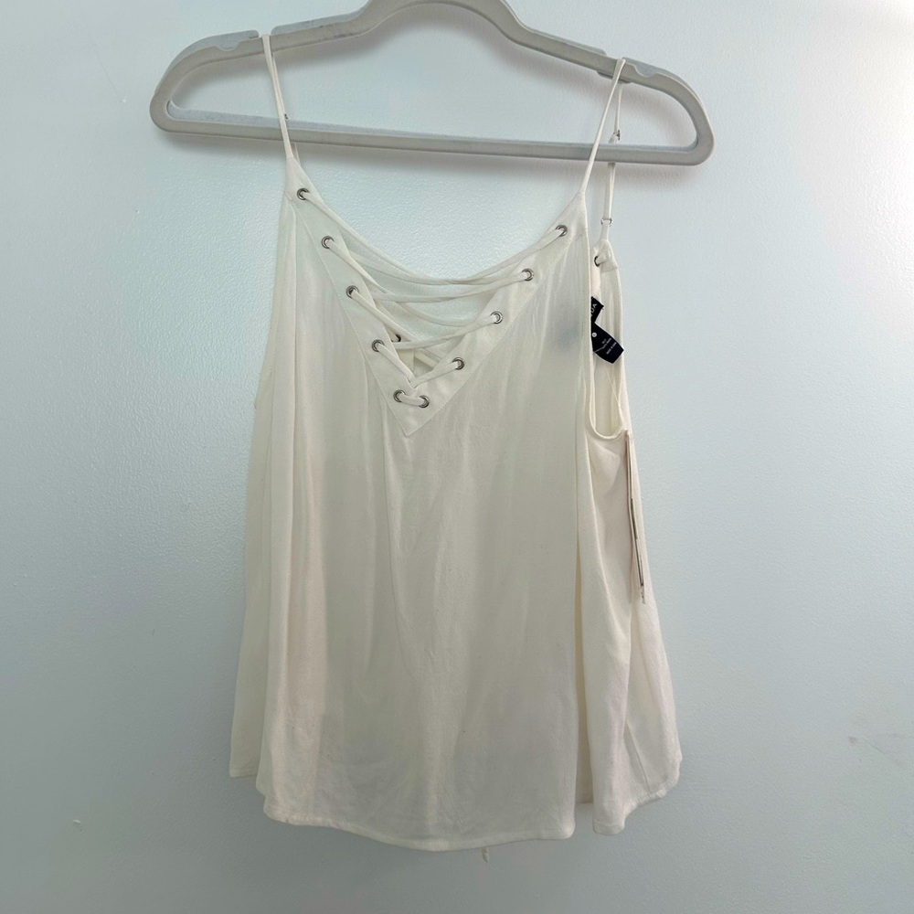 Cute white summer top